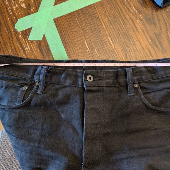 Left Field Atlas Jeans - 15oz (Black) - Picture 4 of 5